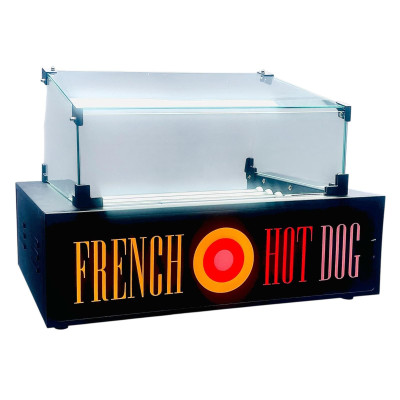 FRENCH HOT DOG 9-Rollen-Grill mit Kontaktgril